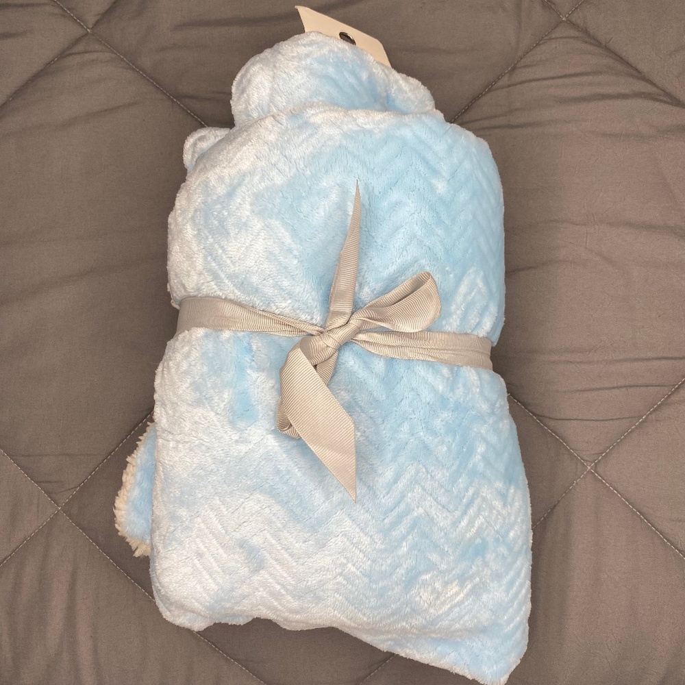 Parents Choice Blue Royal Plush Blanket